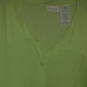 Whitestag Button down stretch shirt size 26-28